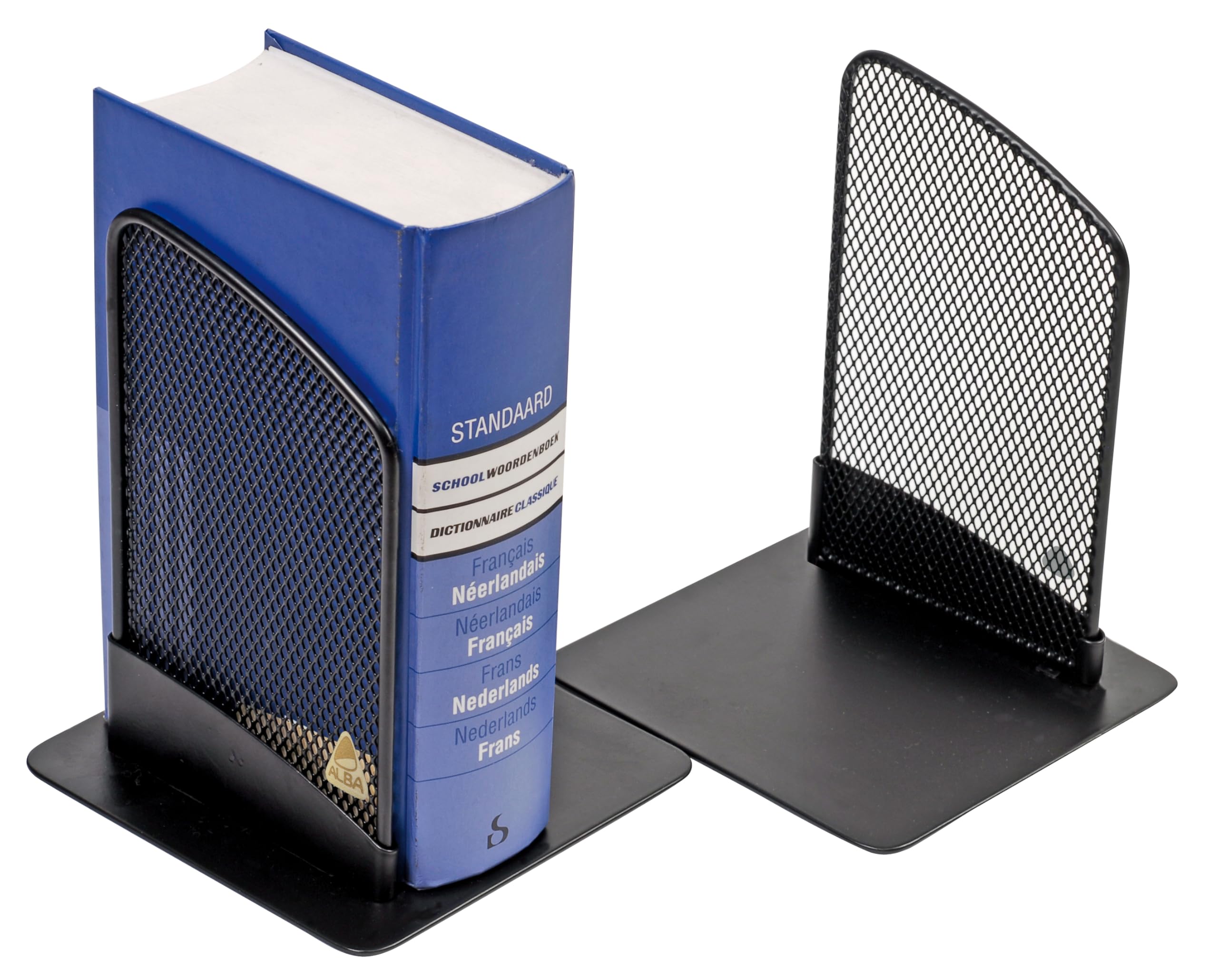 Alba Meshser N Book-Ends Mesh Metal Black