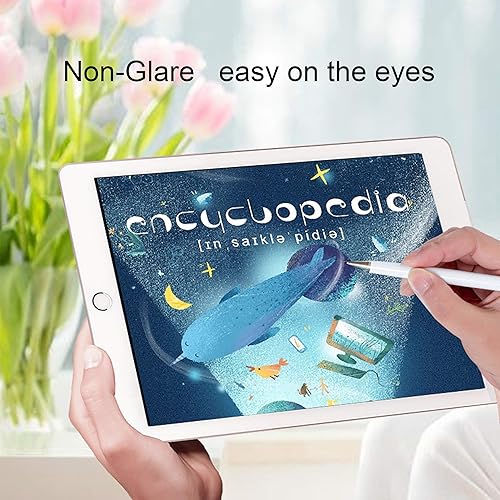 Miniatura 5 de Ailun Protector de pantalla con textura de papel para iPad 987 (10.2 pulgadas, 2021 y 2020 y 2019) Dibuja como en Papertouch antirreflejos (2