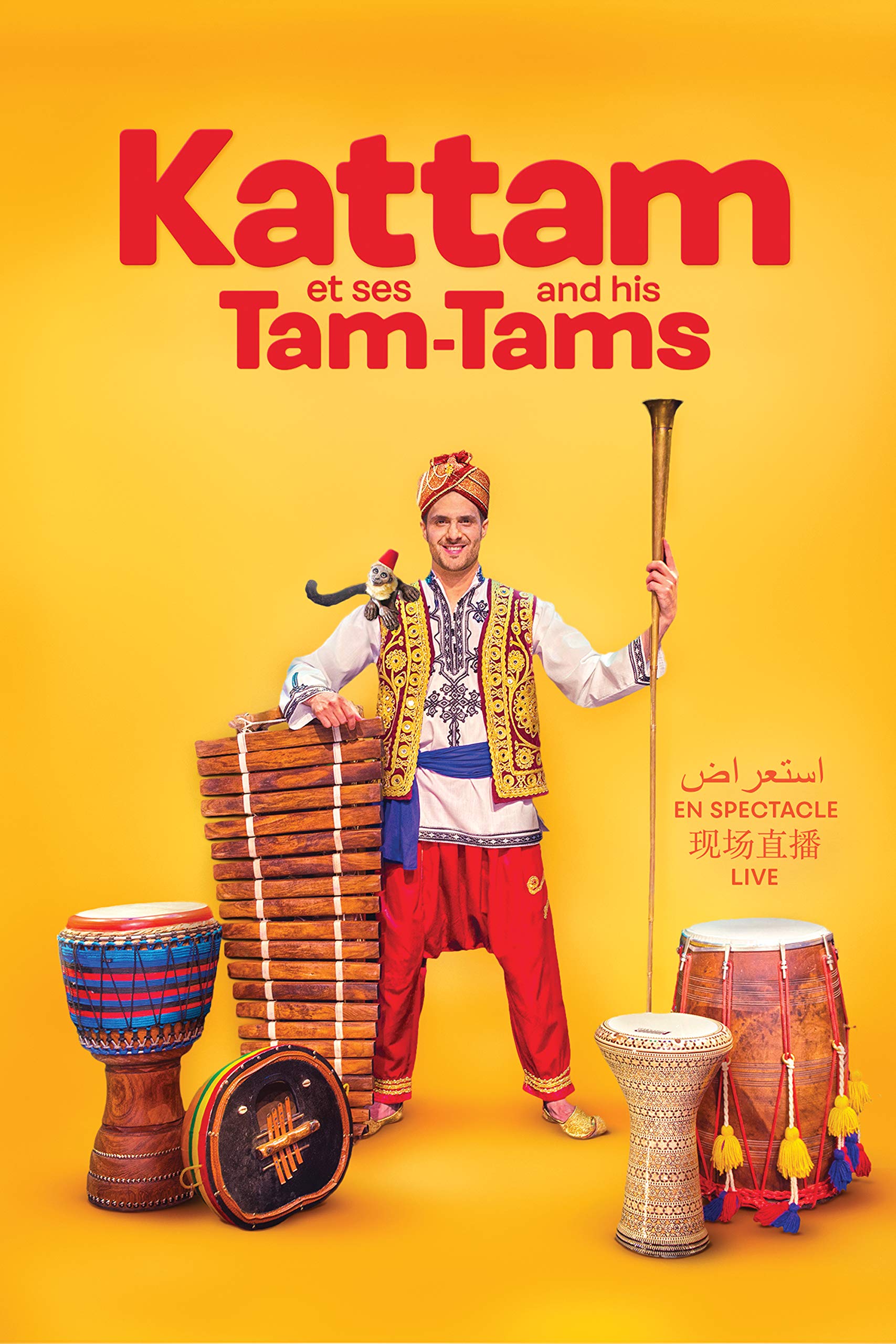 KATTAM - KATTAM ET SES TAM-TAMS [DVD]