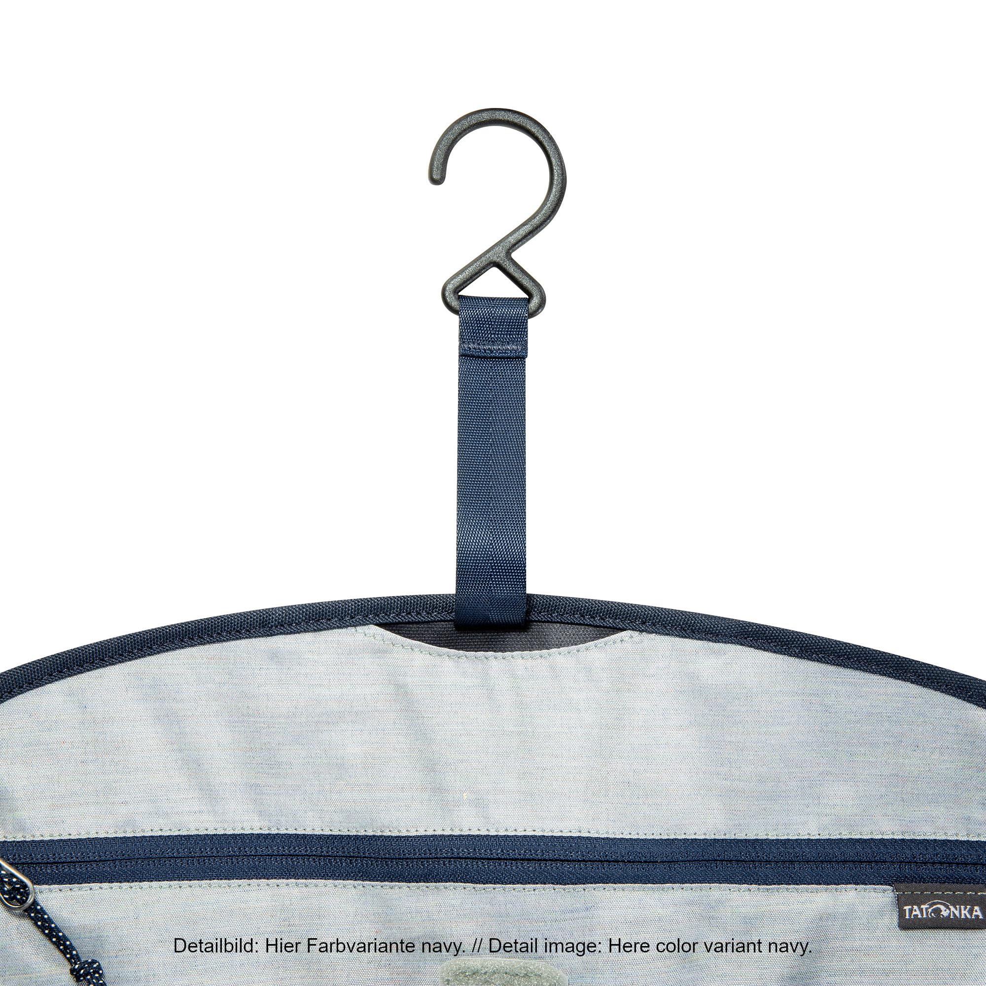 Tatonka Travelcare Kulturbeutel - Flache, Faltbare Waschtasche zum Aufhängen mit Fächern und Spiegel (Packung mit 2)