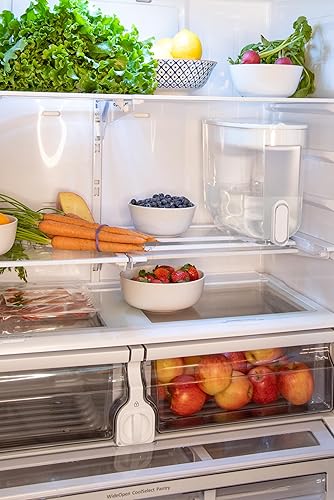 Miniatura 10 de LifeStraw Hogar dispensador de filtro de agua, 18 tazas, azul medianoche, libre de BPA para protección contra contaminantes del agua del grifo,