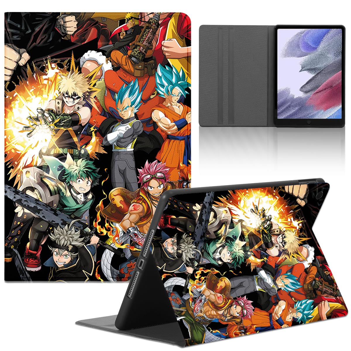 Custodia Per Honor Pad X9 11.5'' Con Design Anime Dragon Ball DBZ – Pelle PU E TPU, Supporto Regolabile, Antiurto