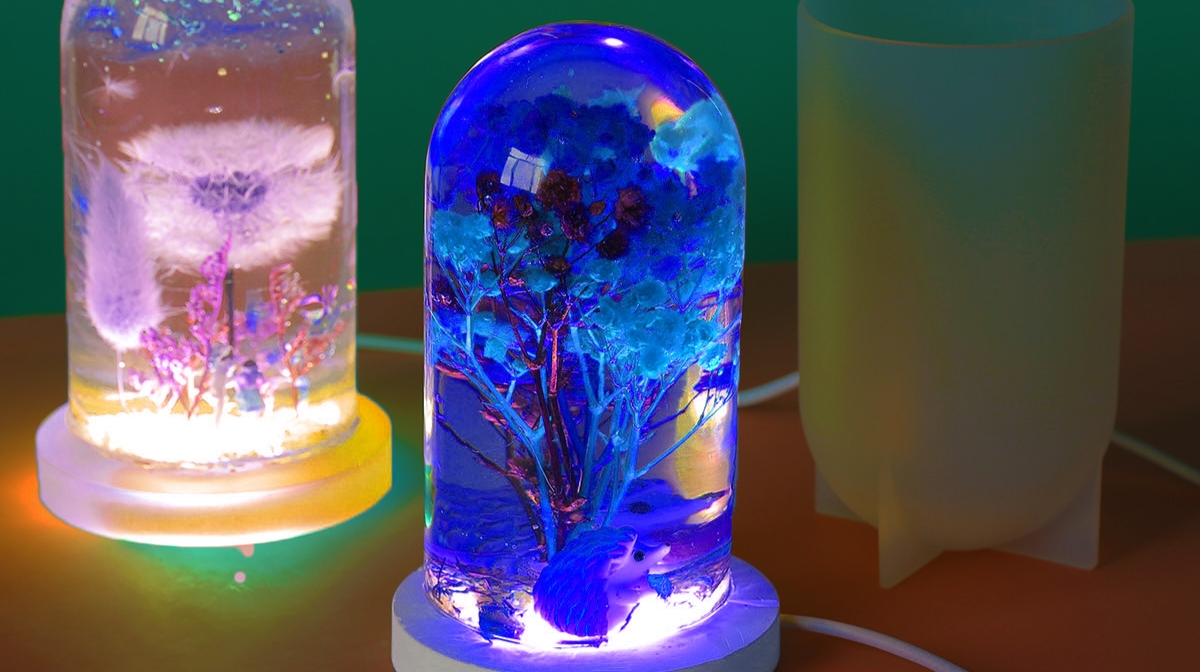 Amazon.com: 3 Pcs Large Spherical Cylinder Light Resin Silicone