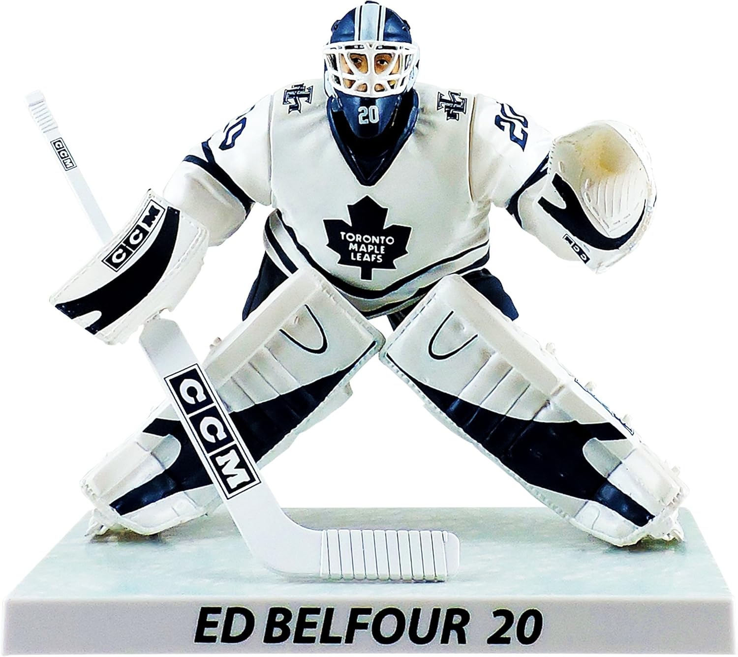 NHL Figures Toronto Maple Leafs Ed Belfour Player Replica 6 Inch