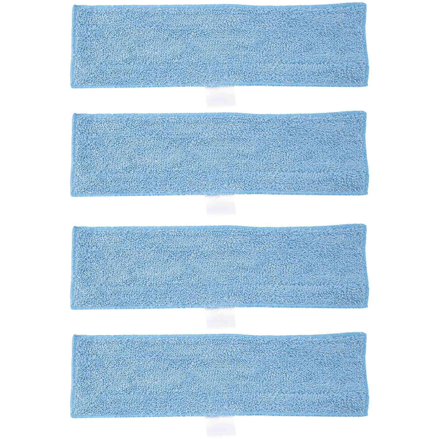 ROTEMADEGG 4 Pcs Washable Reusable Microfibre Mop Cloths for Moppy Steam Engine Household Cleaning Accessories