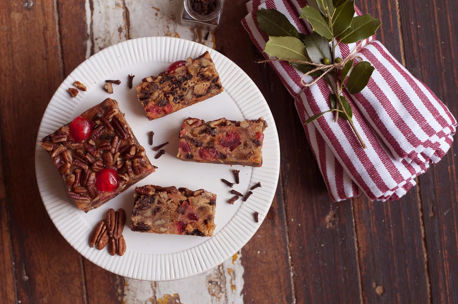Jane Parker Fruitcake Amaretto Fruit Cake 1 pound (16 Ounce) Loaf in a Box-Holiday-Christmas Cake-The Best Fruitcake You Can Buy