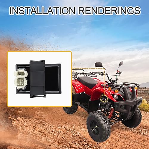 Miniatura 6 de GOOFIT 6-pin DC CDI para GY6 ATV Go Kart Dirt Bike