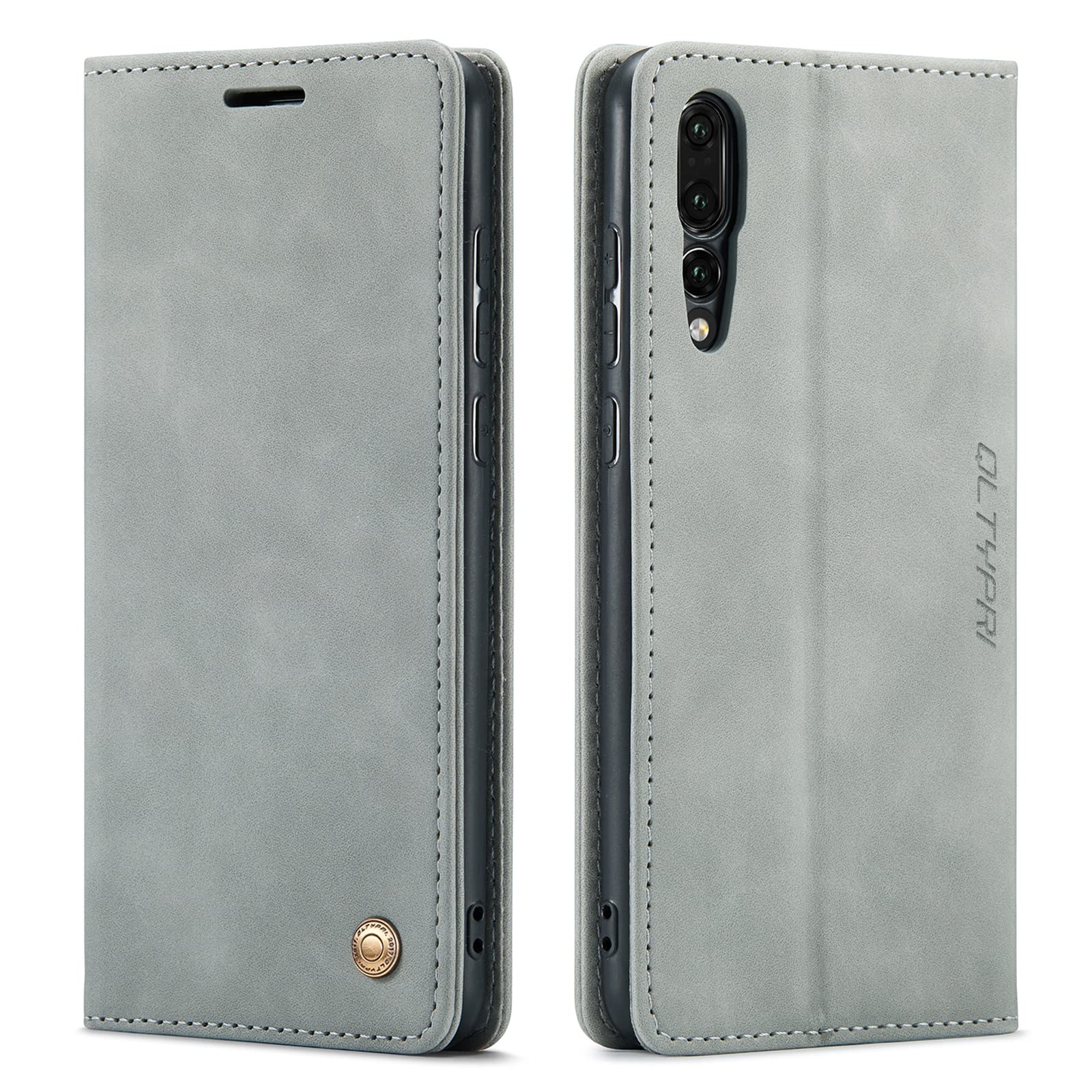 Stylische Flip-Hülle Für Huawei P20 Pro – Mit Kartenfach, Standfuß & Vollschutz