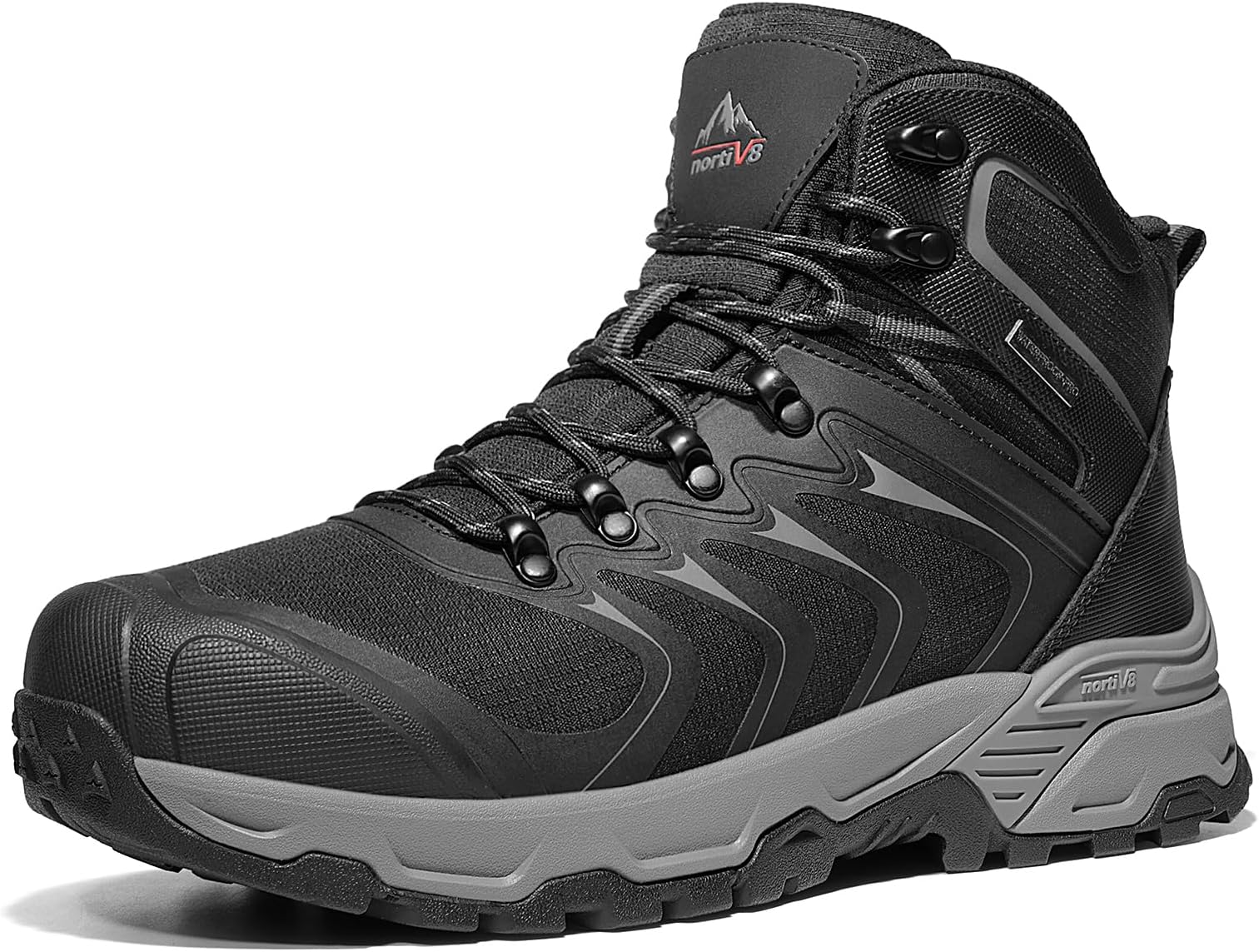 Men's Waterproof PRO Hiking Boots Outdoor Lightweight Non-Slip Arch Support Trekking Camping Ankle Boots Armadillo Update
