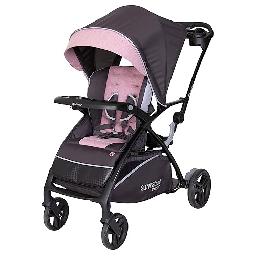 Baby Trend Sit N' Stand - Cochecito de compras 5 en 1, Cassis