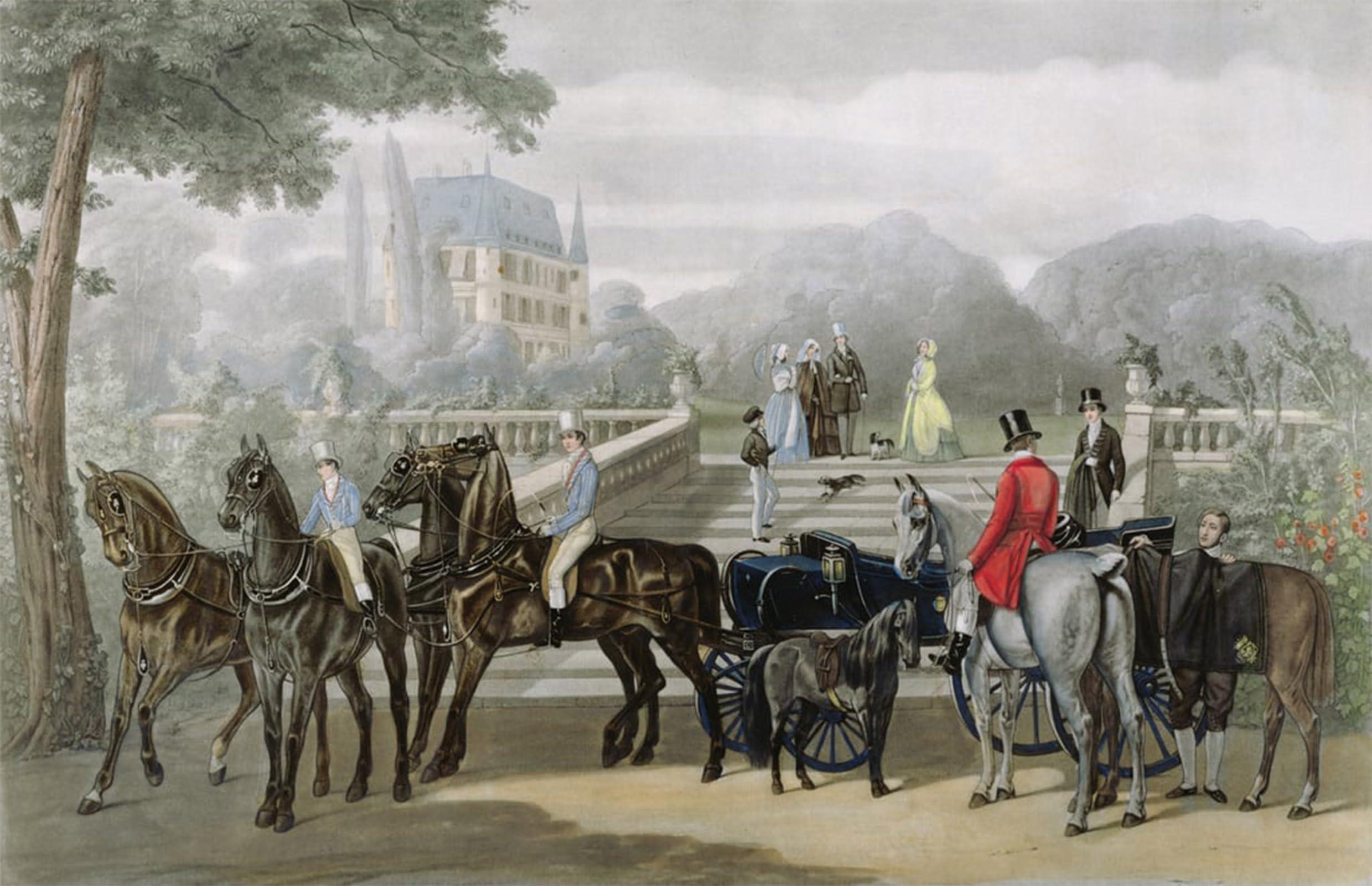 Impression d'art art tableau le début gravé toile 60x90