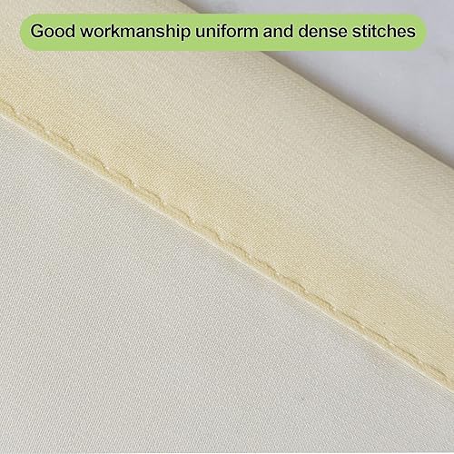 Miniatura 4 de VEGA U Cortinas traslúcidas, lisas y suaves con bolsillo para barra, cortinas de película que debilitan la luz solar, juego de 2 paneles (52