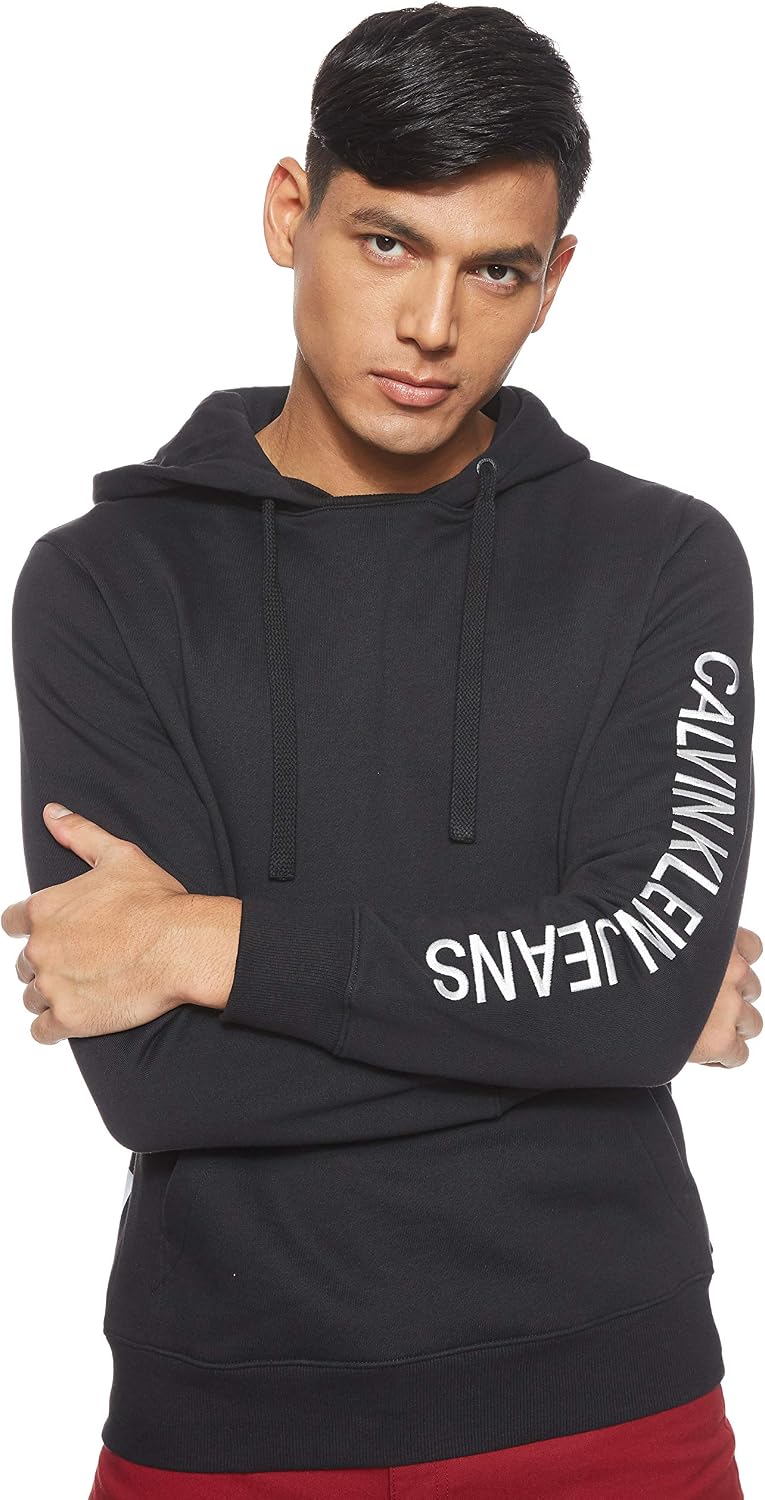 Calvin Klein Jeans Men's REGULAR INSTITUTIONAL 78 HOODIE Heavyweight Knits,  Black (Ck Black 099), X-Large : Buy Online at Best Price in KSA - Souq is  now Amazon.sa: Fashion