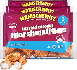 Manischewitz Toasted Coconut Marshmallows, 10 oz (3 Pack)