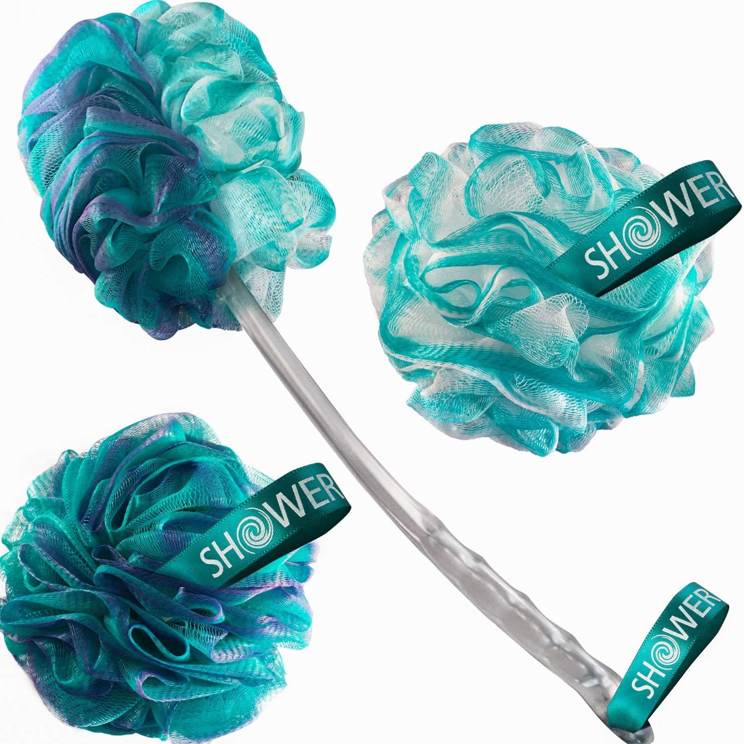 Loofah Handled Back Brush for Shower & Bath Shower