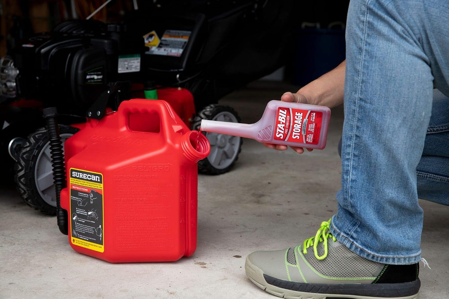 STA-BIL Storage Fuel Stabilizer - Keeps Fuel Fresh Fuel Up To Two Years - Effective In All Gasoline Including All Ethanol Blended Fuels - Treats Up To 25 Gallons, 10 fl. oz. 12 Pack (22206-12PK)