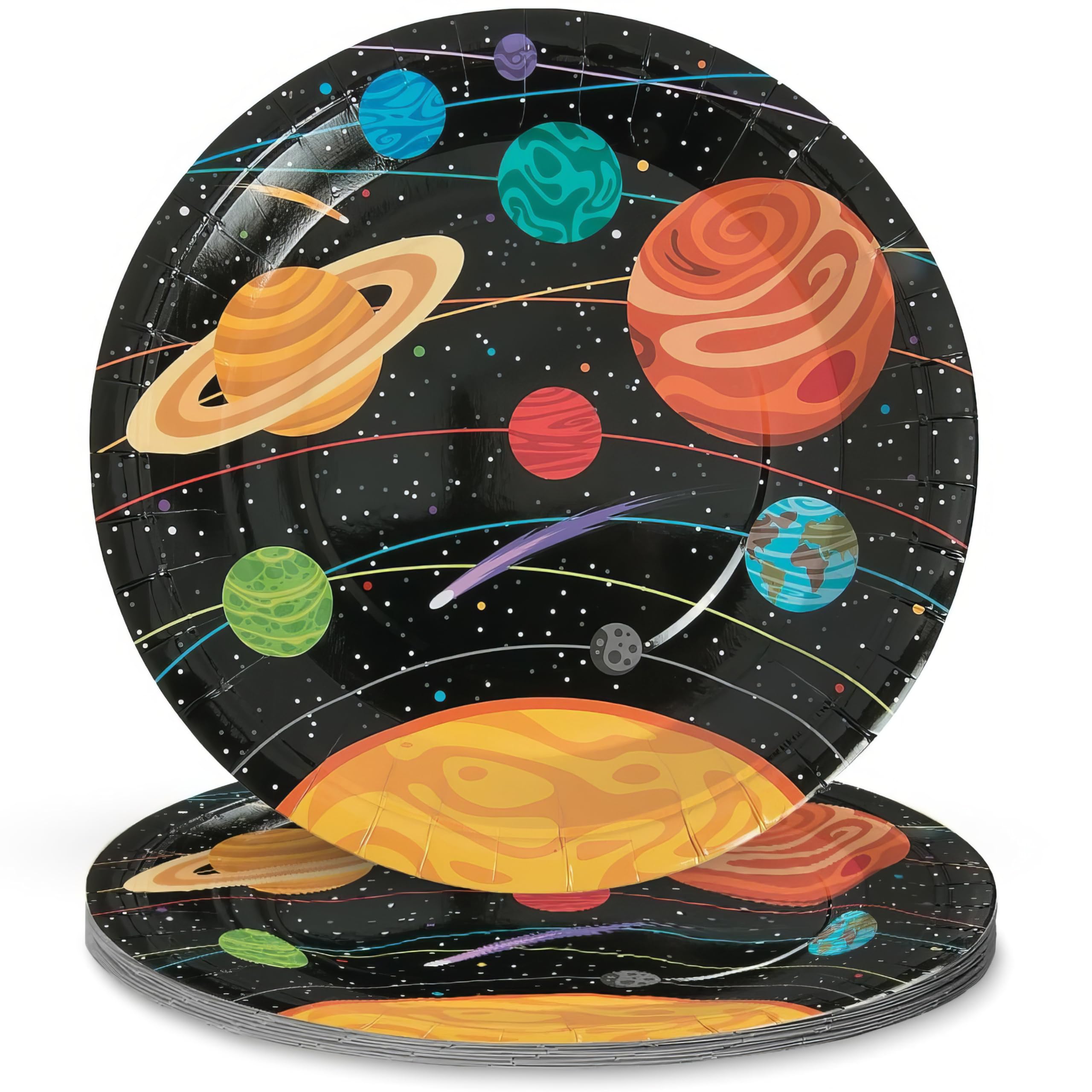 Amazon.com: Fun Express Multicolor Solar System Paper Dinner