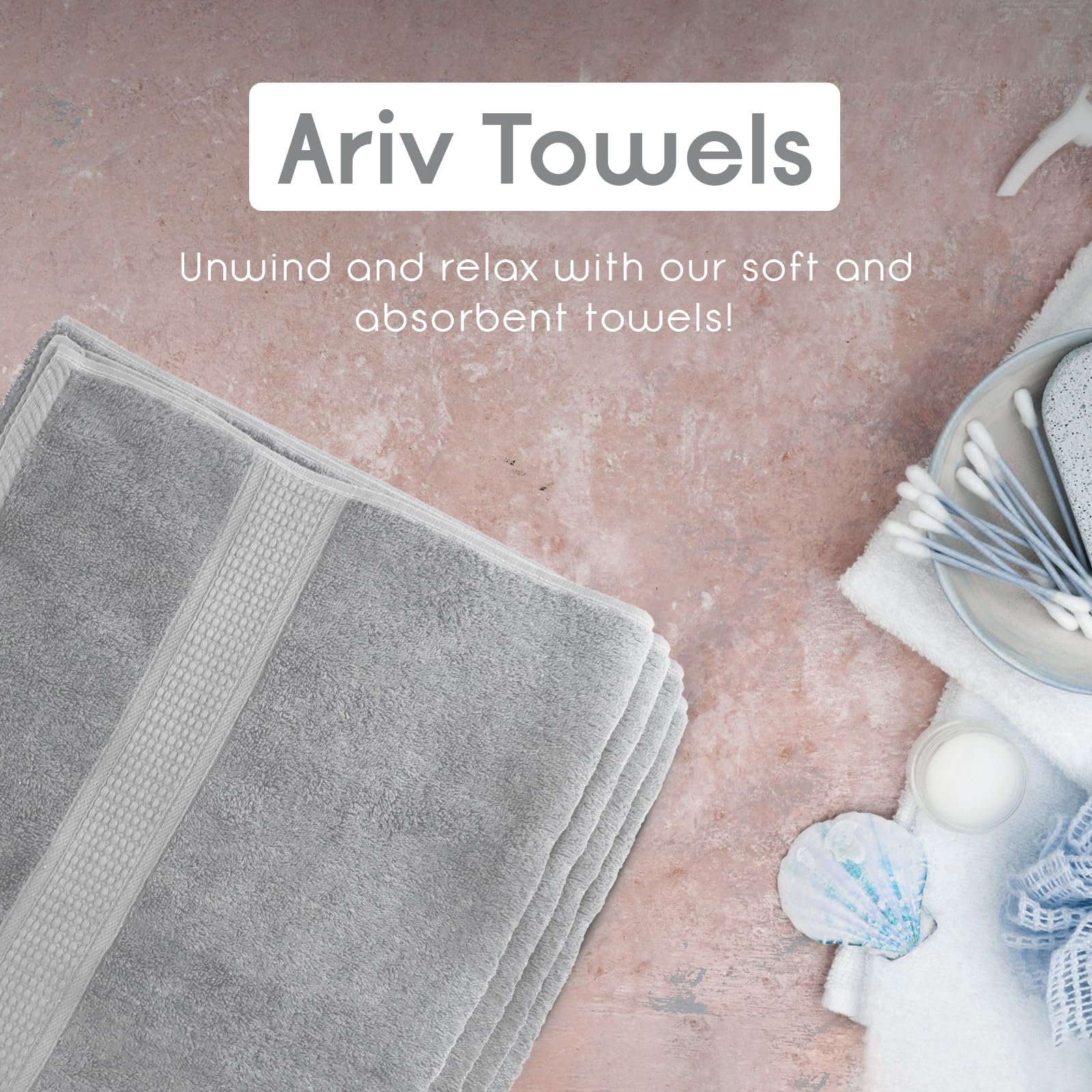 Asciugamano Da Bagno In Fibra Di Bambù 100% Naturale – Morbido, Ipoallergenico, Qualità Hotel (Crema, 500g/m², 50x80 / 70x120 / 90x140 Cm)