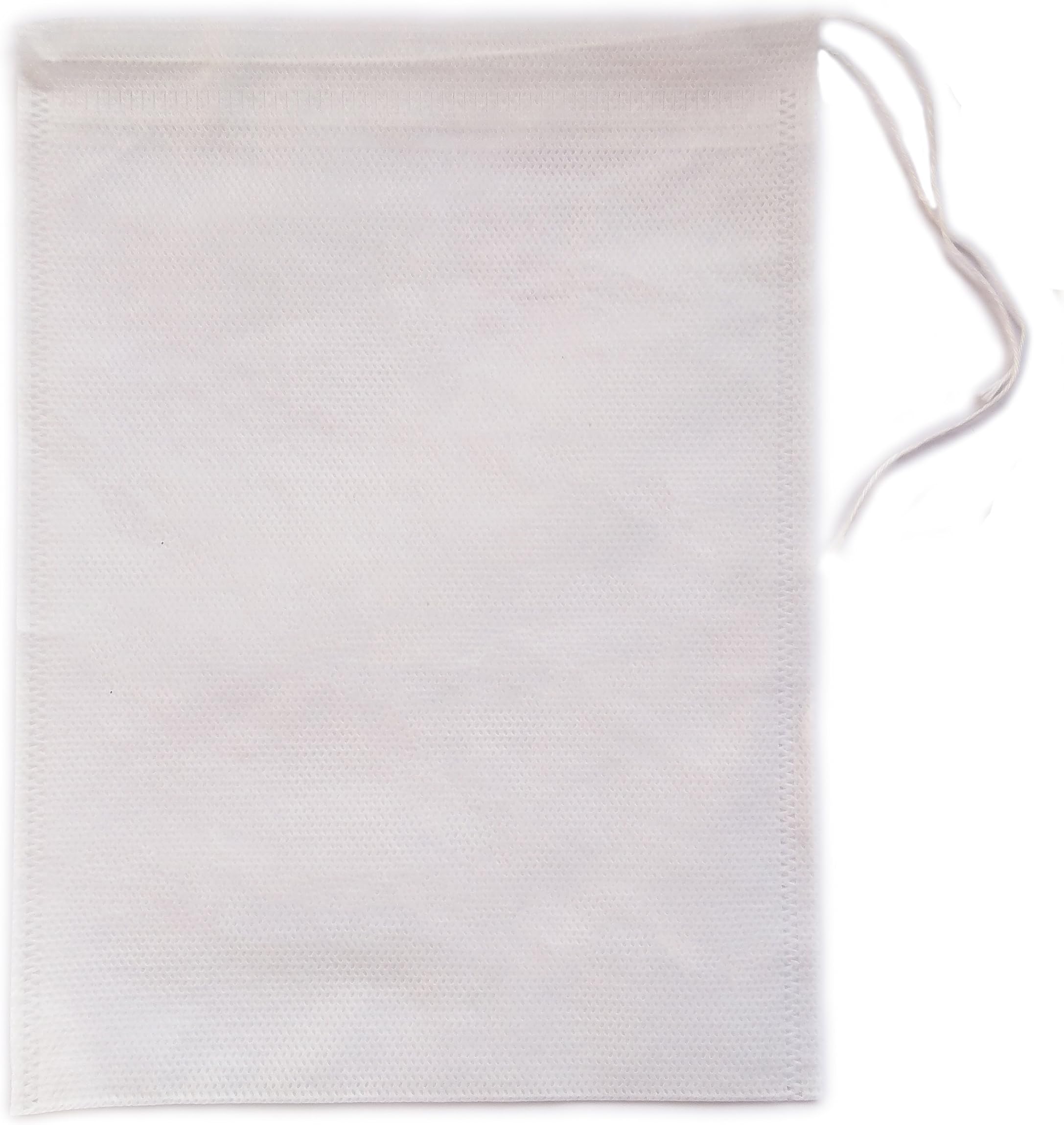 Actopus 100pcs 15x20cm / 5.9x7.87" Large Disposable Empty Tea Bags for Loose Tea Leaves Filter