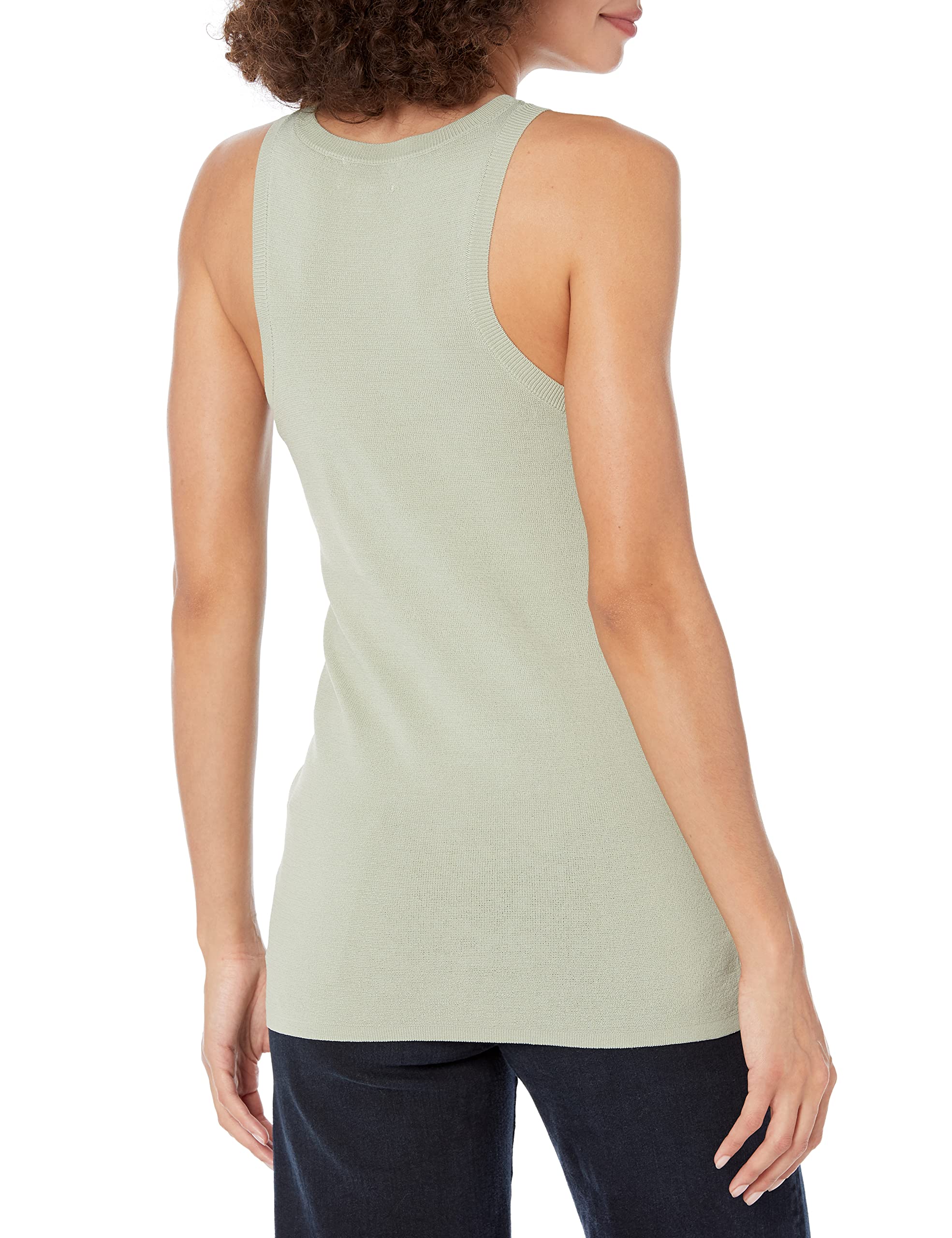 The Drop Women's @Lucyswhims Fitted Cutaway Racer Tank Sweater