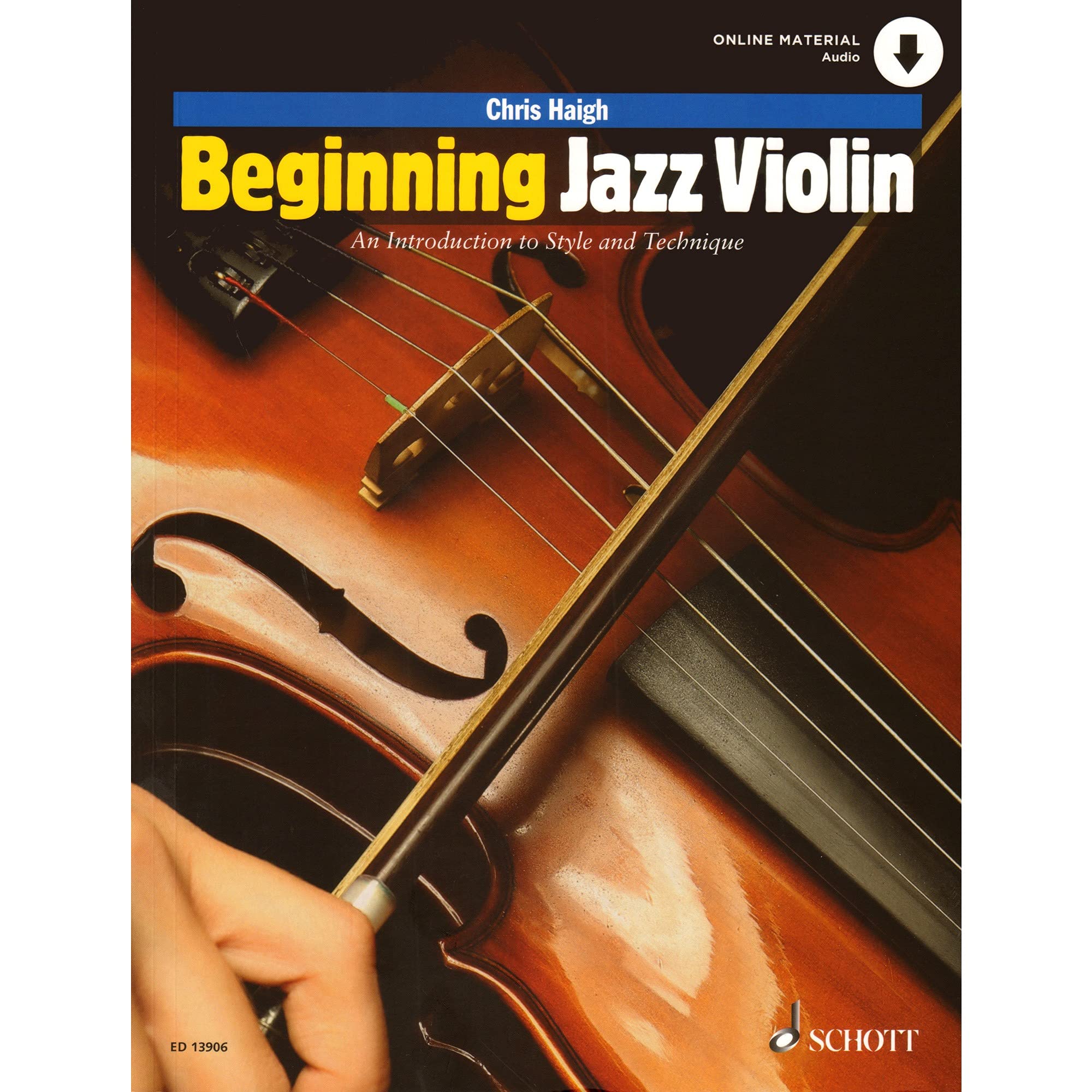 Beginning Jazz Violin: An Introduction to Style and Technique Violin with Online Audio (String Method)