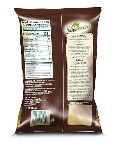 Miniatura 8 de Soldanza Chips de plátano dulce de pimienta, 2.5 onzas (paquete de 24)