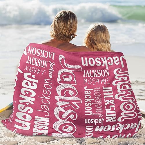 Vista 77 de Manta personalizada con texto, manta personalizada con nombre para madre, padre, adultos, amigos, amantes, perros, mascotas, manta de franela 01