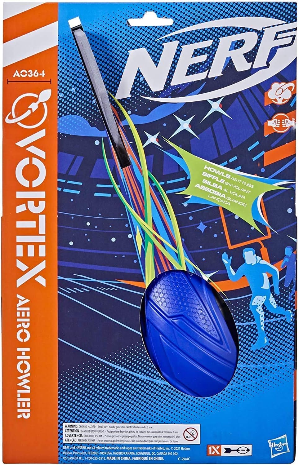 Nerf Vortex Mega Howler Ballon de Football