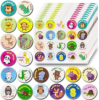 Reward Stickers for Kids,Teacher Stickers Dia1.5in/38mm,Incentive Stickers Motivational Stickers for Children Supplies Classroom Supplies