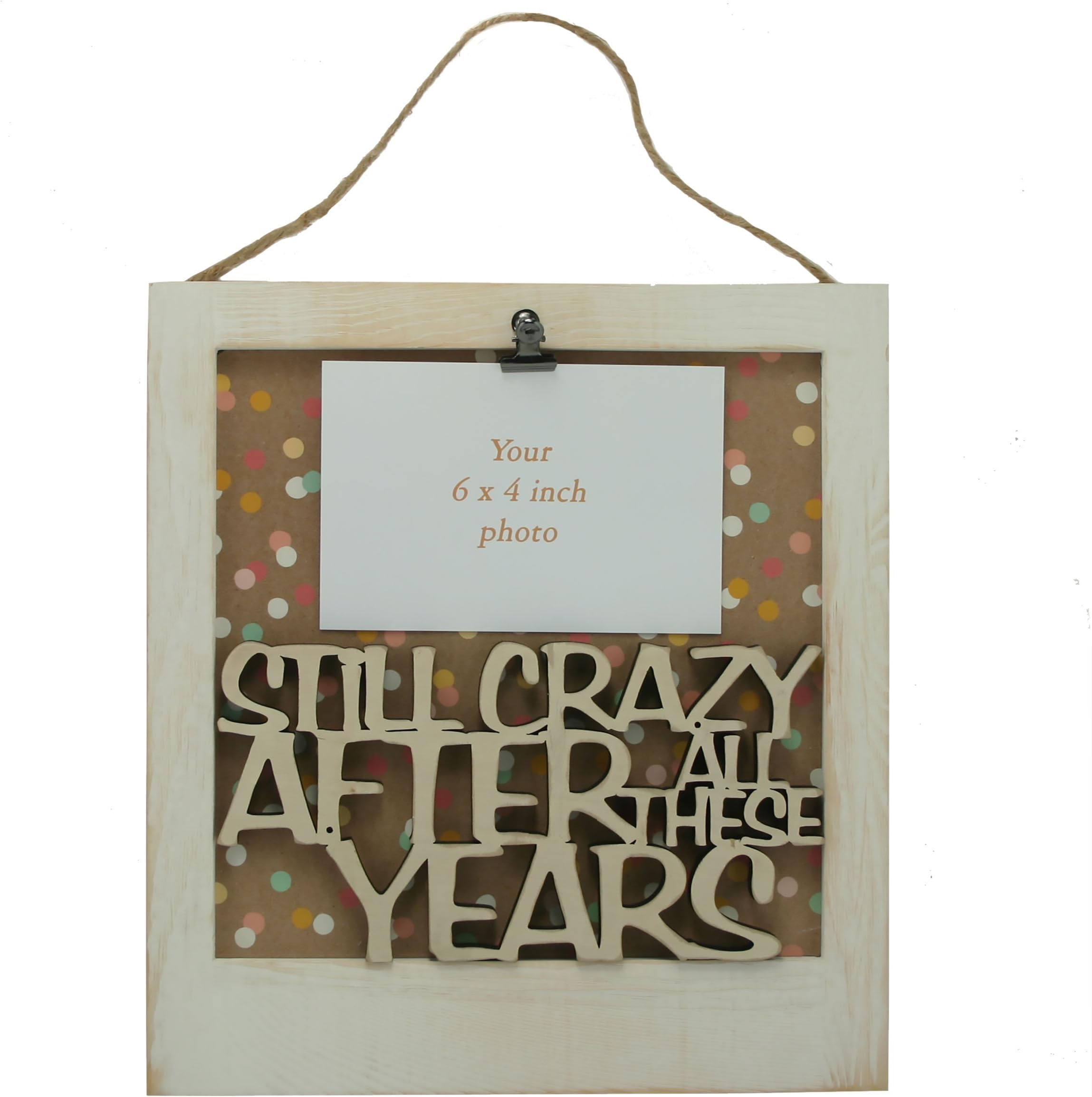 Jubilee Celebrations by Wellhaven Still Crazy After All These Years Photo Frame