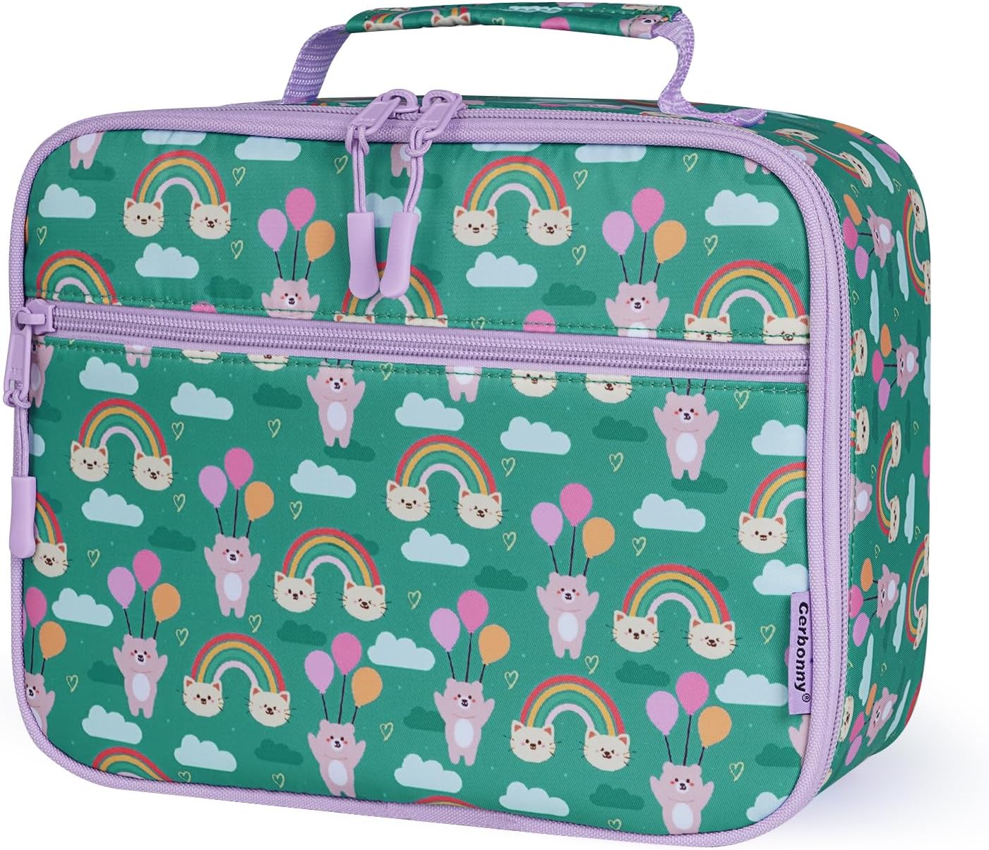 Cerbonny Kids Lunch Box,Kids Lunch Bag,Toddler Lunch Box for Girls/Boys,Lunch Box for Kids,Lunch Box for Girls Keep Food Cold&Warm for Long Time