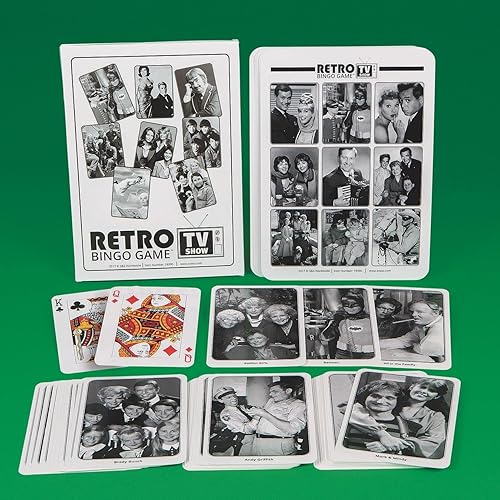 S&S Worldwide Retro TV Show Bingo™ Juego