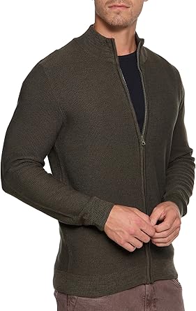 ARMANI EXCHANGE Gebreid vest met opstaande kraag in donkerblauw online kopen | P&C