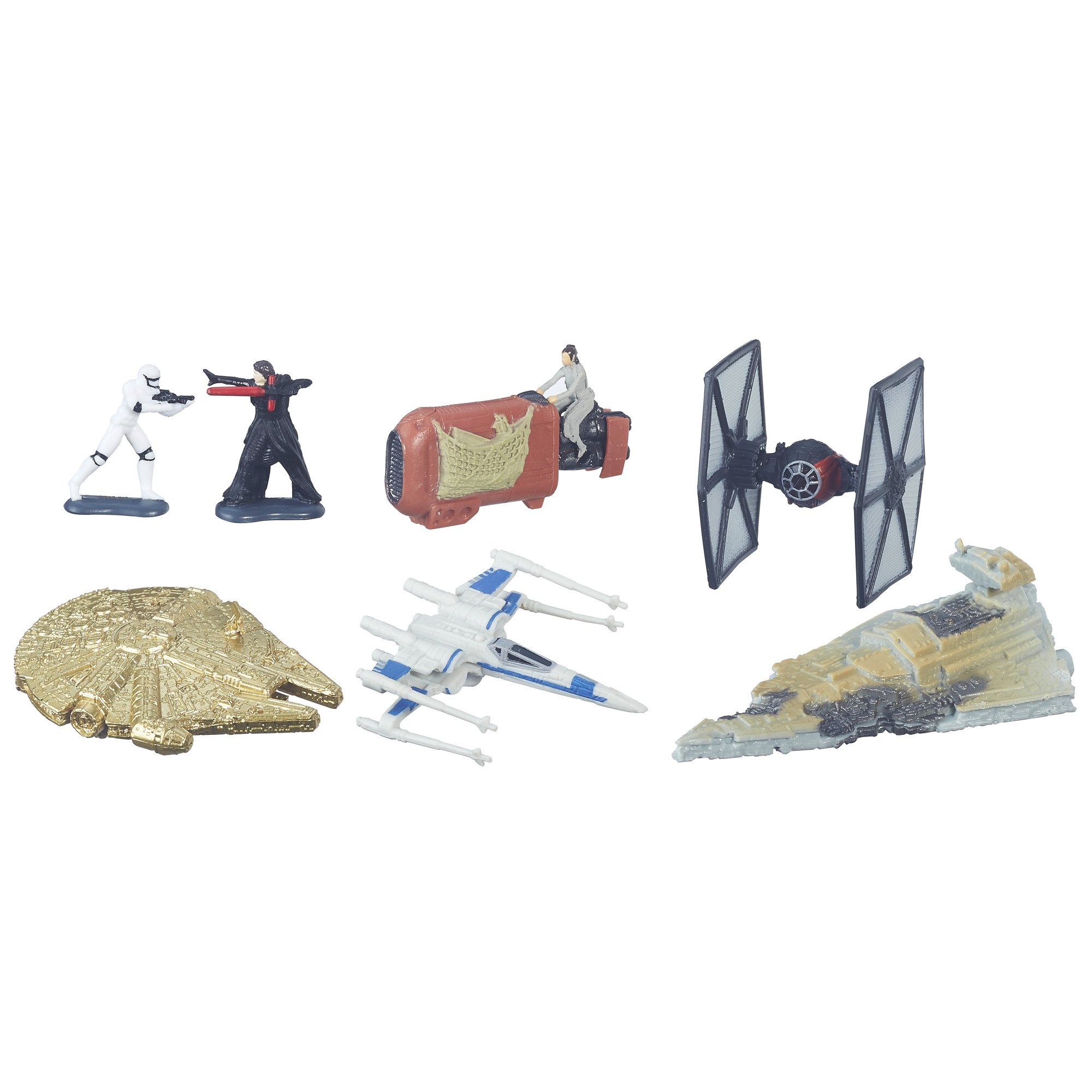 【新品】 STARWARS Micro Machines 3種セット Amazon.com: Star Wars: The Force Awakens Micro Machines Deluxe