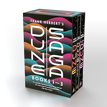 Frank Herberts Dune Saga 3-Book Boxed Set Dune, Dune Messiah, and Children of Dune