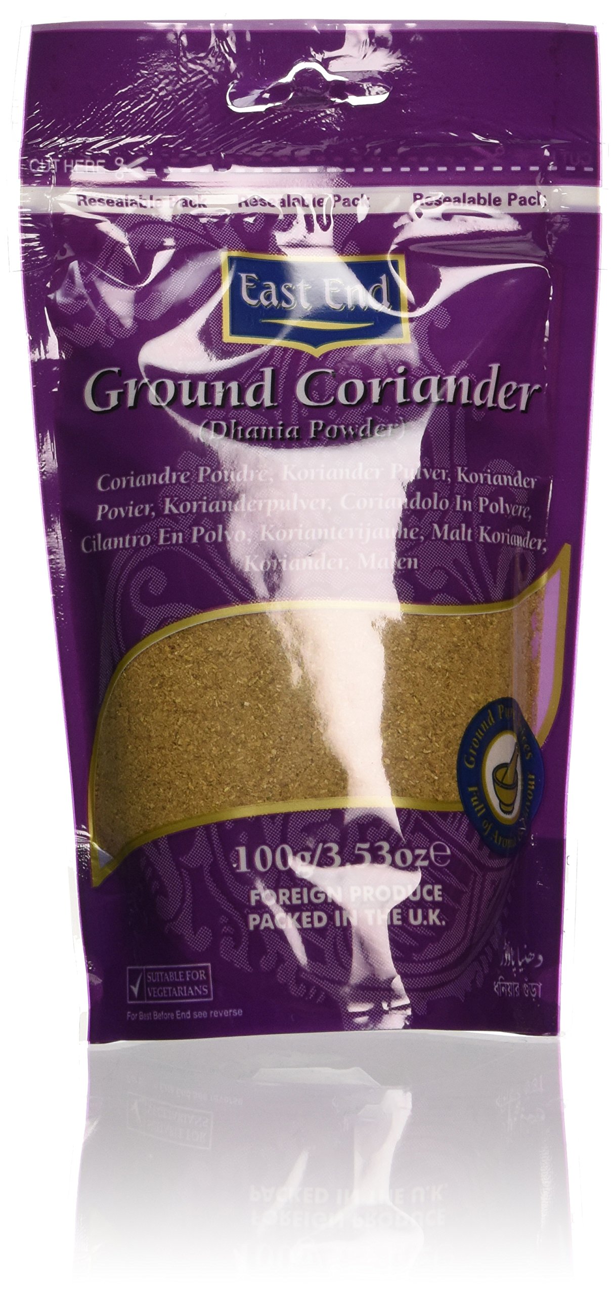 East End Ground Coriander, 100g