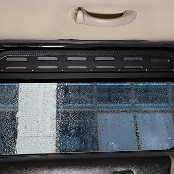 Amazon.com: PIUGILH Car Rear Side Window Louvers Ventilation