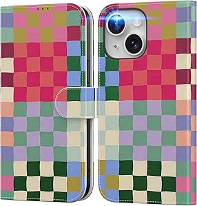 DEENAKIN For IPhone 16 Wallet Case With Card Holder + Cash Clip, RFID