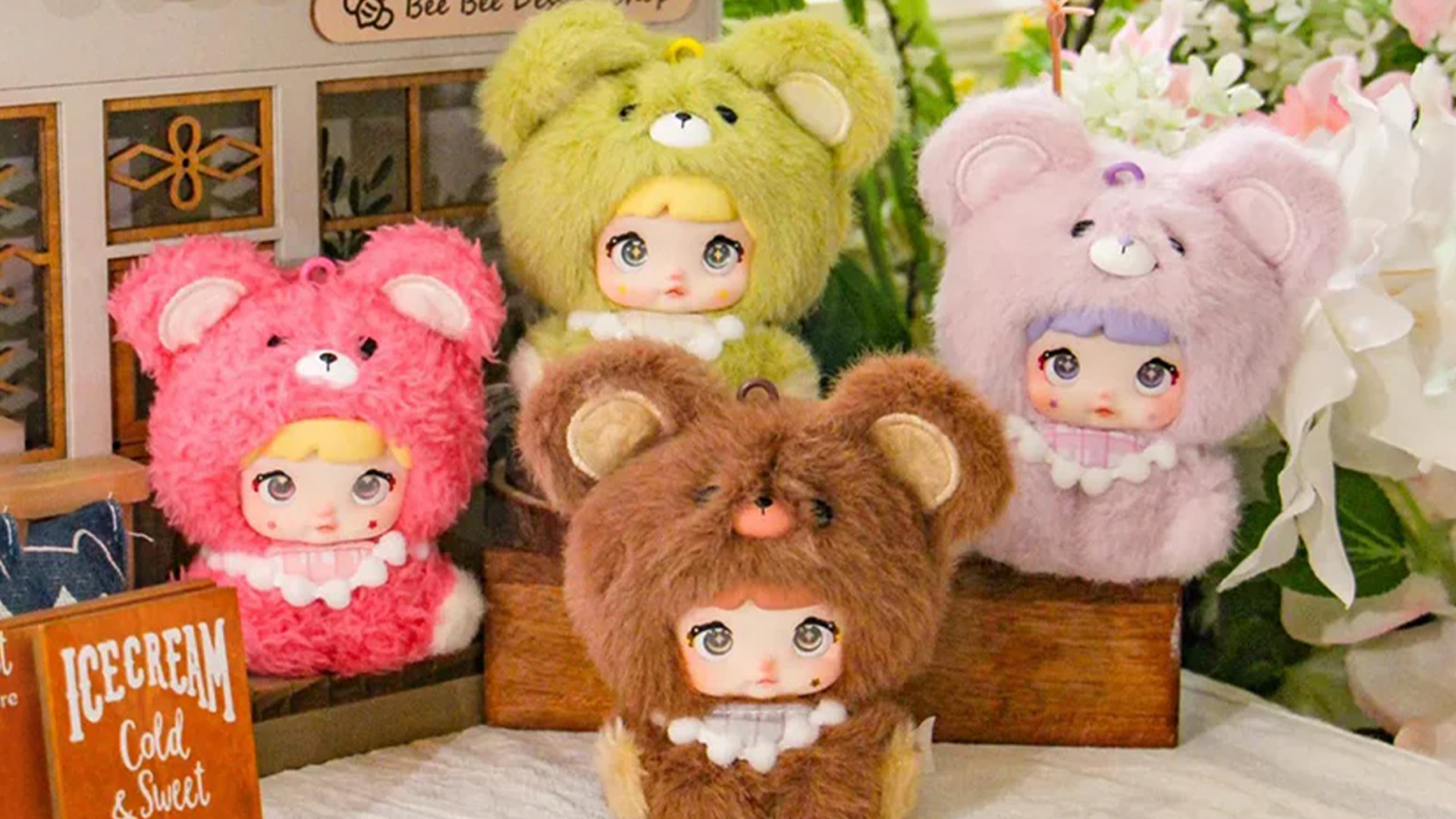 Amazon.com: BEEMAI Nommi Baby Series Plush Blind Box 1PC (1 of 10