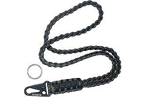 Paracord Lanyard Keychain: Durable Lanyard Key Holder with Essential Tools