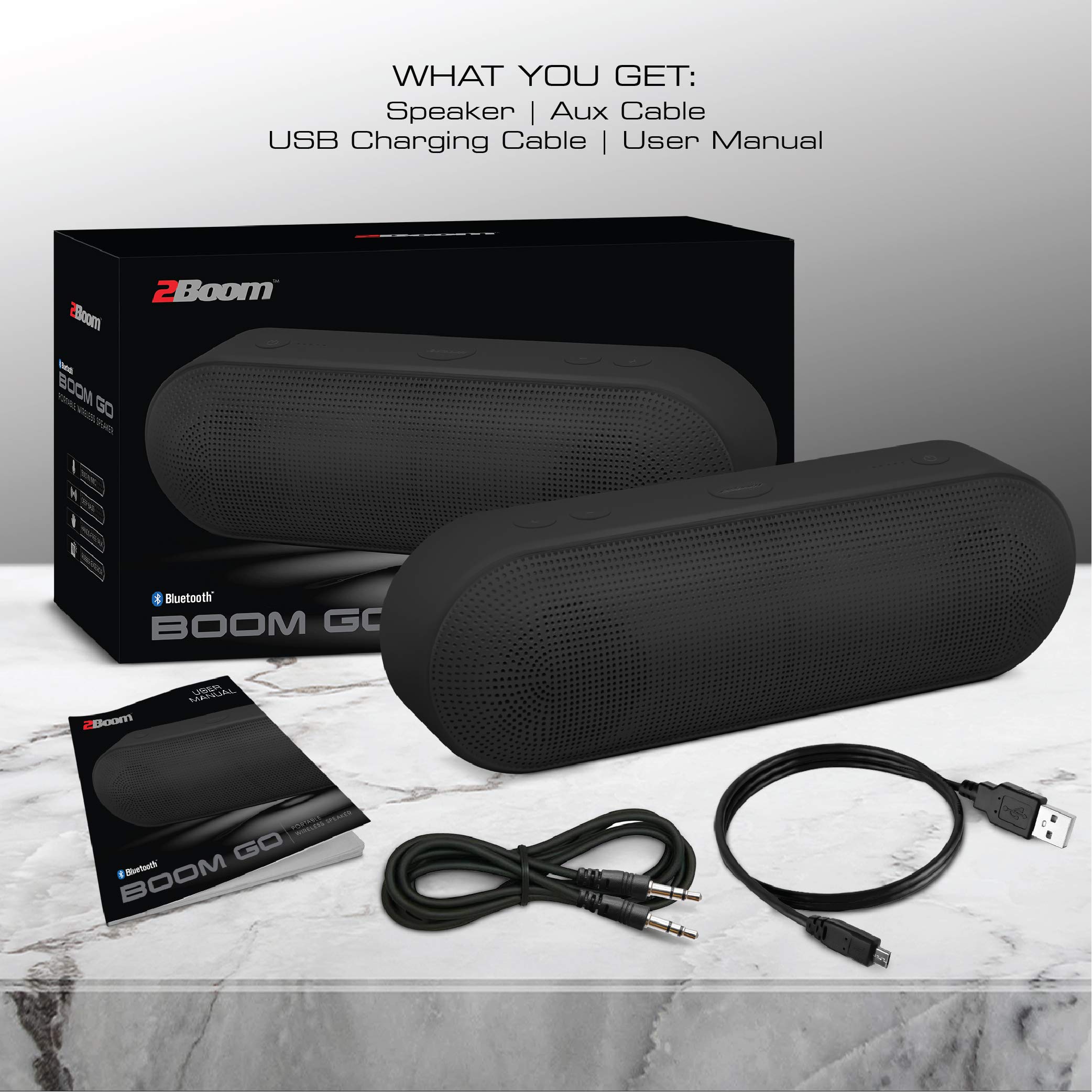 2boom portable wireless speaker