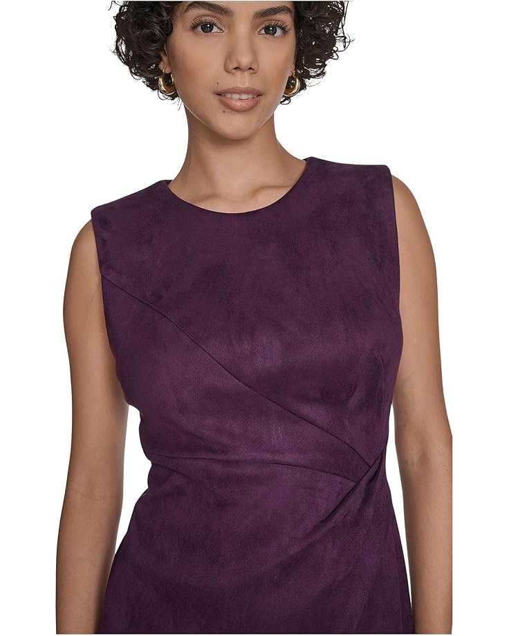 Calvin Klein Sleeveless Suede Sheath - #3 of 3