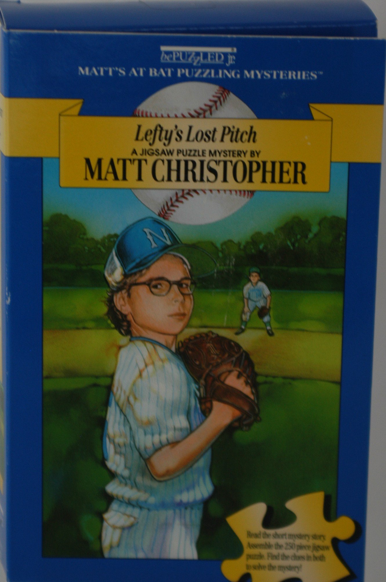 Lefty's Lost Pitch (Matt's at Bat Puzzling Mysteries)