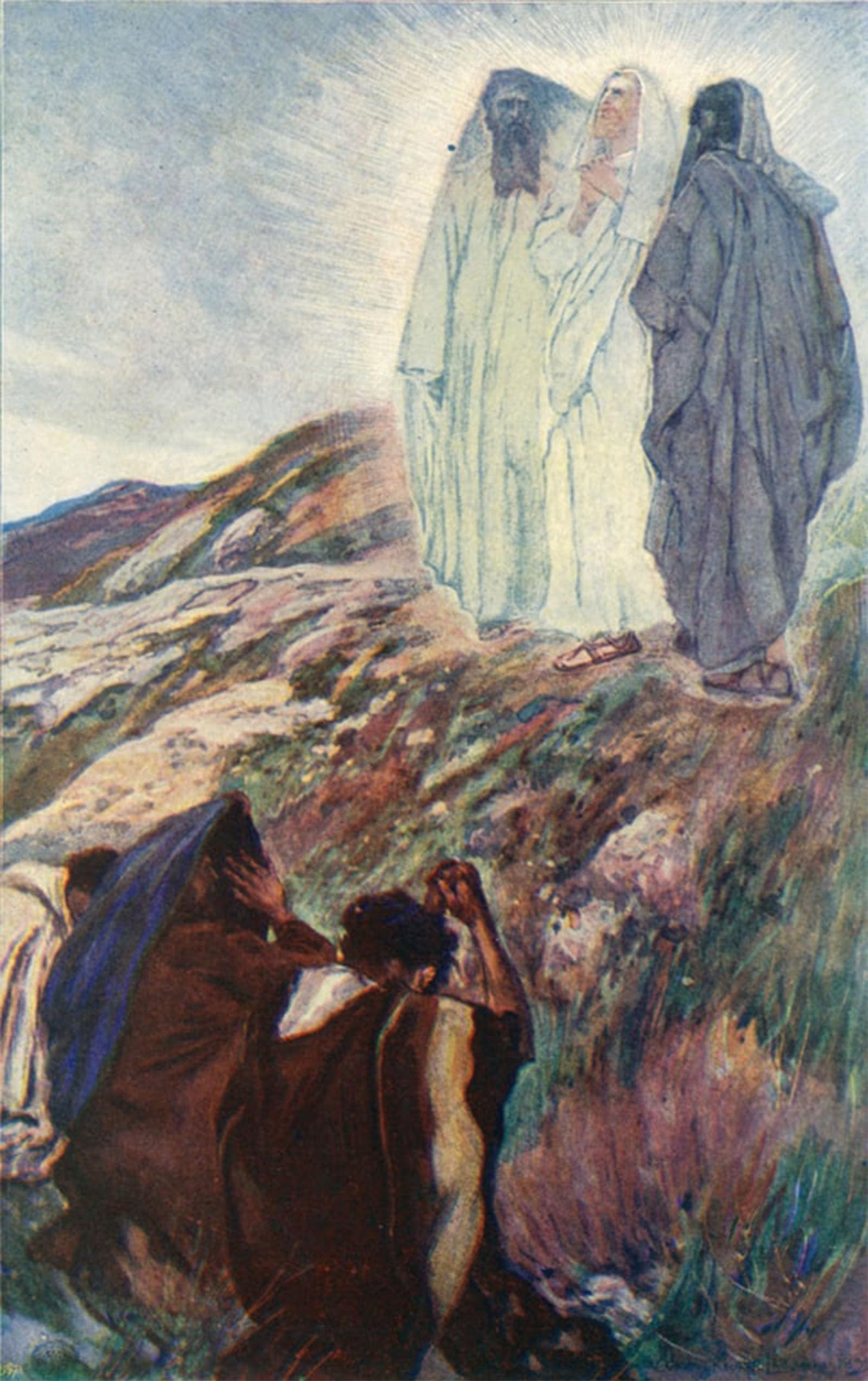 POSTERIIk Famous Modern Artwork Art Mural the Transfiguration by Corwin Knapp Linson Oil Paintings Pictures for Home Decor 60x90cm