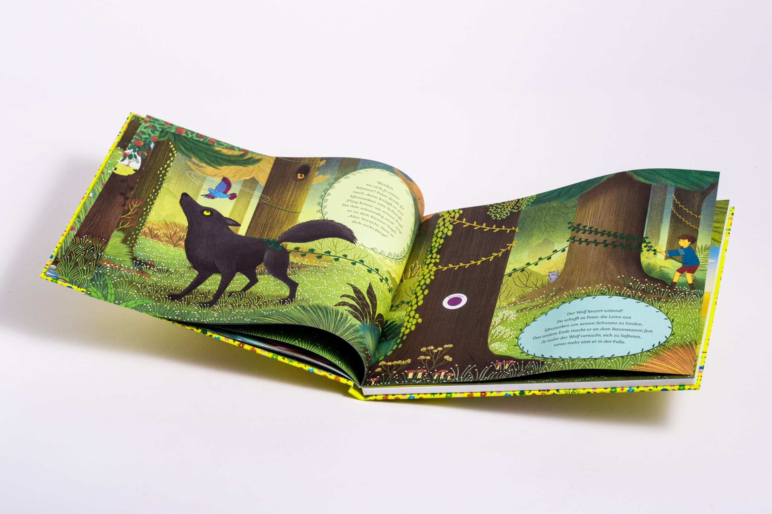 Sergei Prokofjew. Peter und der Wolf: Ein Musik-Bilderbuch zum Hören mit 10 Soundmodulen. Für Kinder ab 4 Jahren