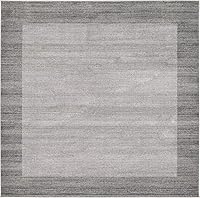 Vista 11 de Unique Loom Del Mar Collection - Alfombra de área - Abigail (2 x 8 pies, verde claro/marfil)