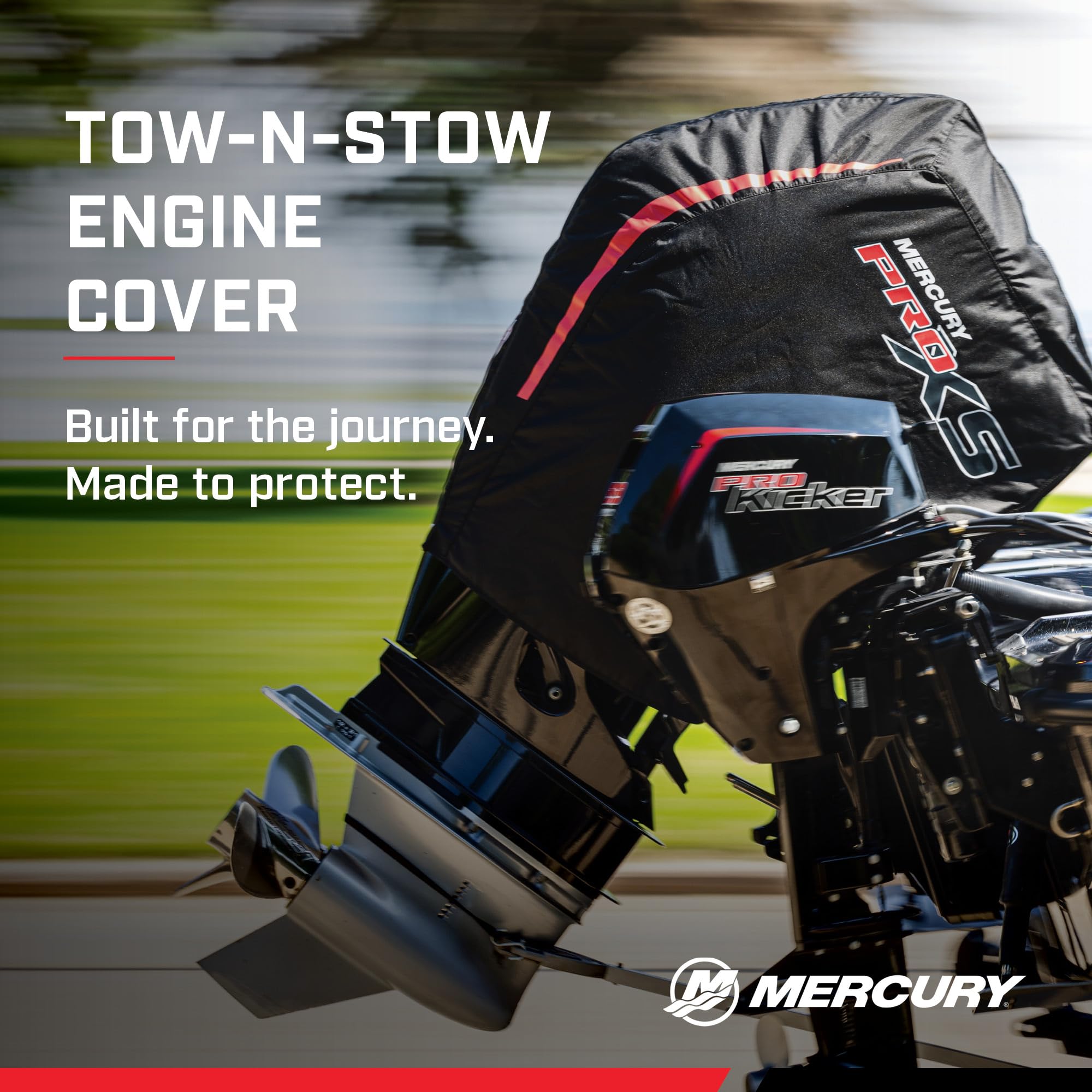 Mercury Tow-N-Stow Outboard Cover for 75-115hp FourStroke Engines