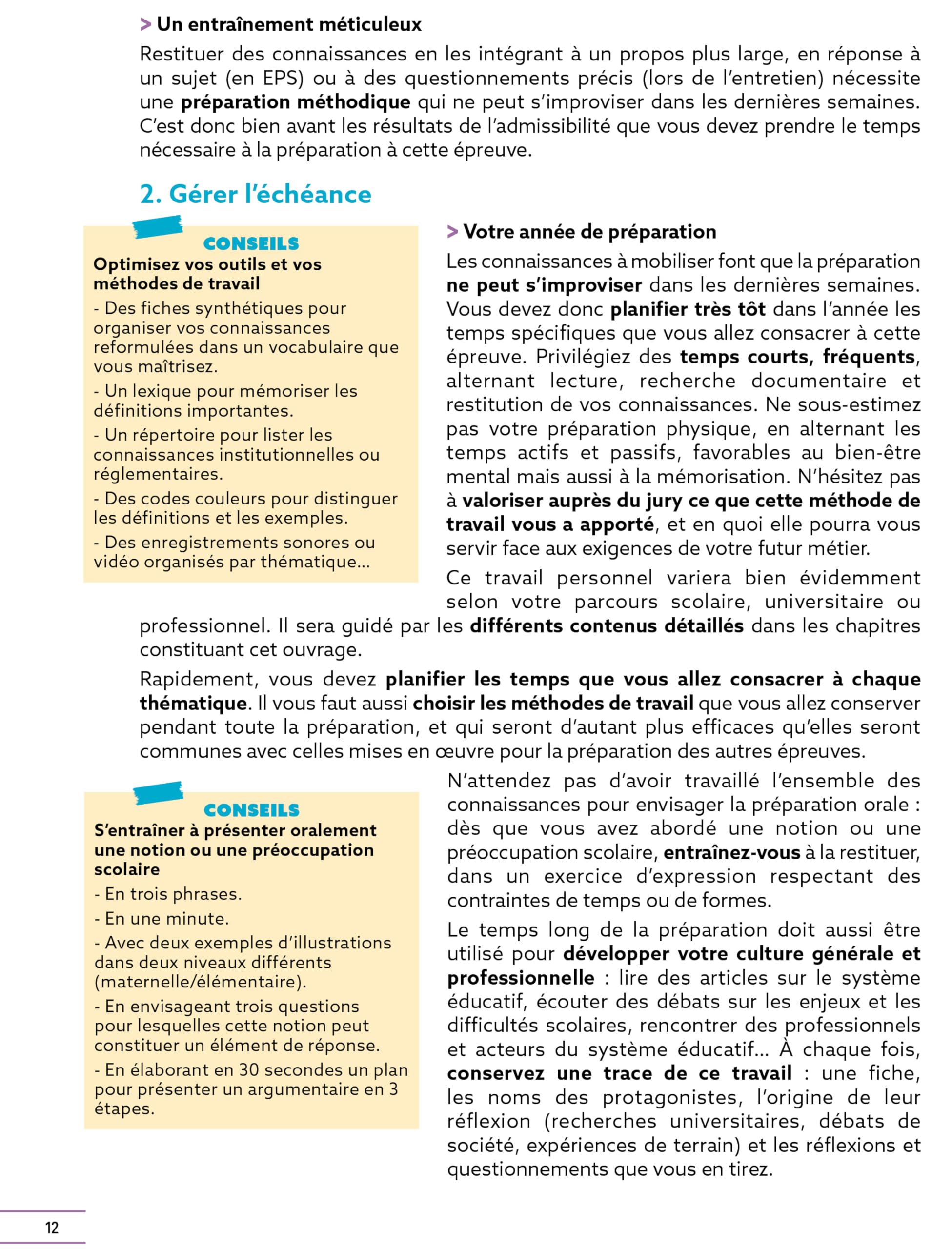 Réussir mon CRPE EPS et Projection dans le métier Admission concours L3 Oral 2026-2027