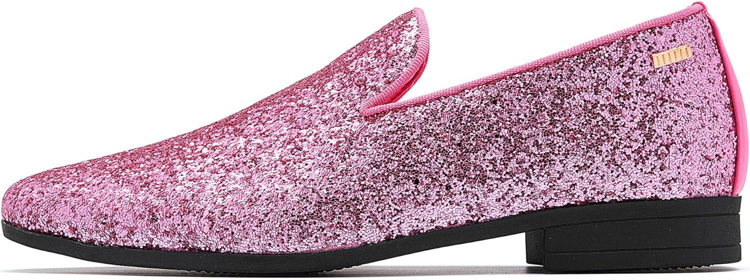 UUBARIS Mens Dress Loafers Tuxedo Suit Slip on Shoes - Image 4