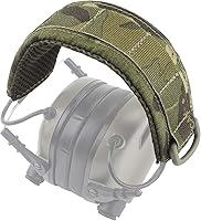 Vista 10 de funda de audífonos de diadema. Apta para cualquier accesorio táctico de audífonos